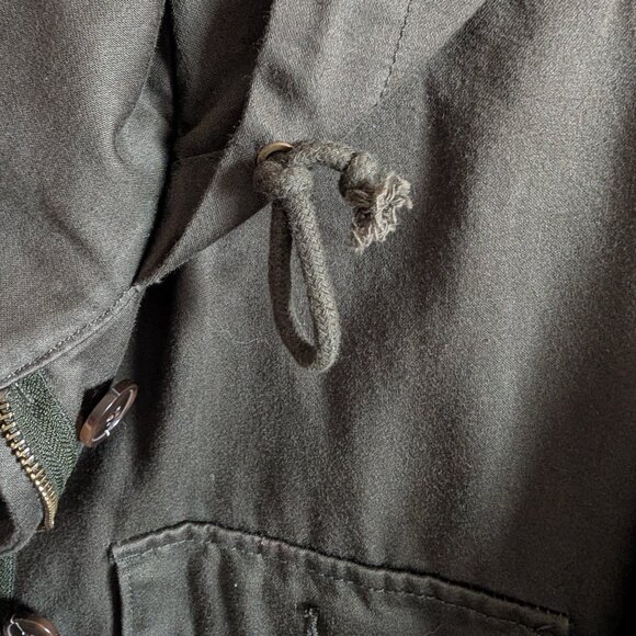 Aritzia SUNDAY BEST 100% Cotton Utility Jacket, Medium, Hooded, Drawstring waist - Picture 10 of 15